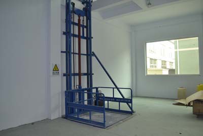 鏈條液壓升降貨梯-導軌式 鏈條液壓升降貨梯-導軌式