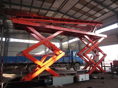 液壓升降平臺-翻轉臺面 液壓升降平臺-翻轉臺面