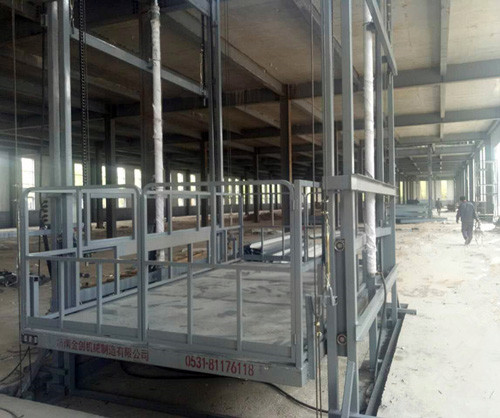 導軌液壓升降貨梯 導軌液壓升降貨梯