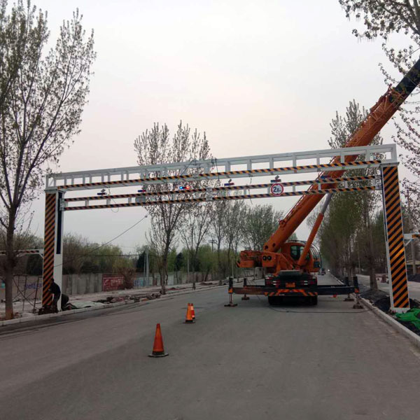 限高架安裝現場 限高架安裝現場